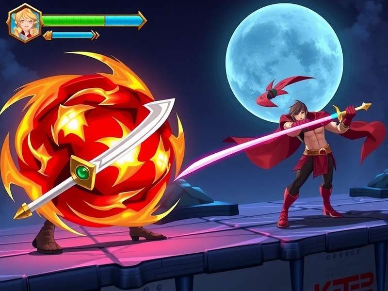 Orion Sword Duel Battle Scene